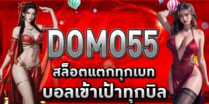 DOMO55 สล็อตแตกทุกเบท บอลเข้าเป้าทุกบิล